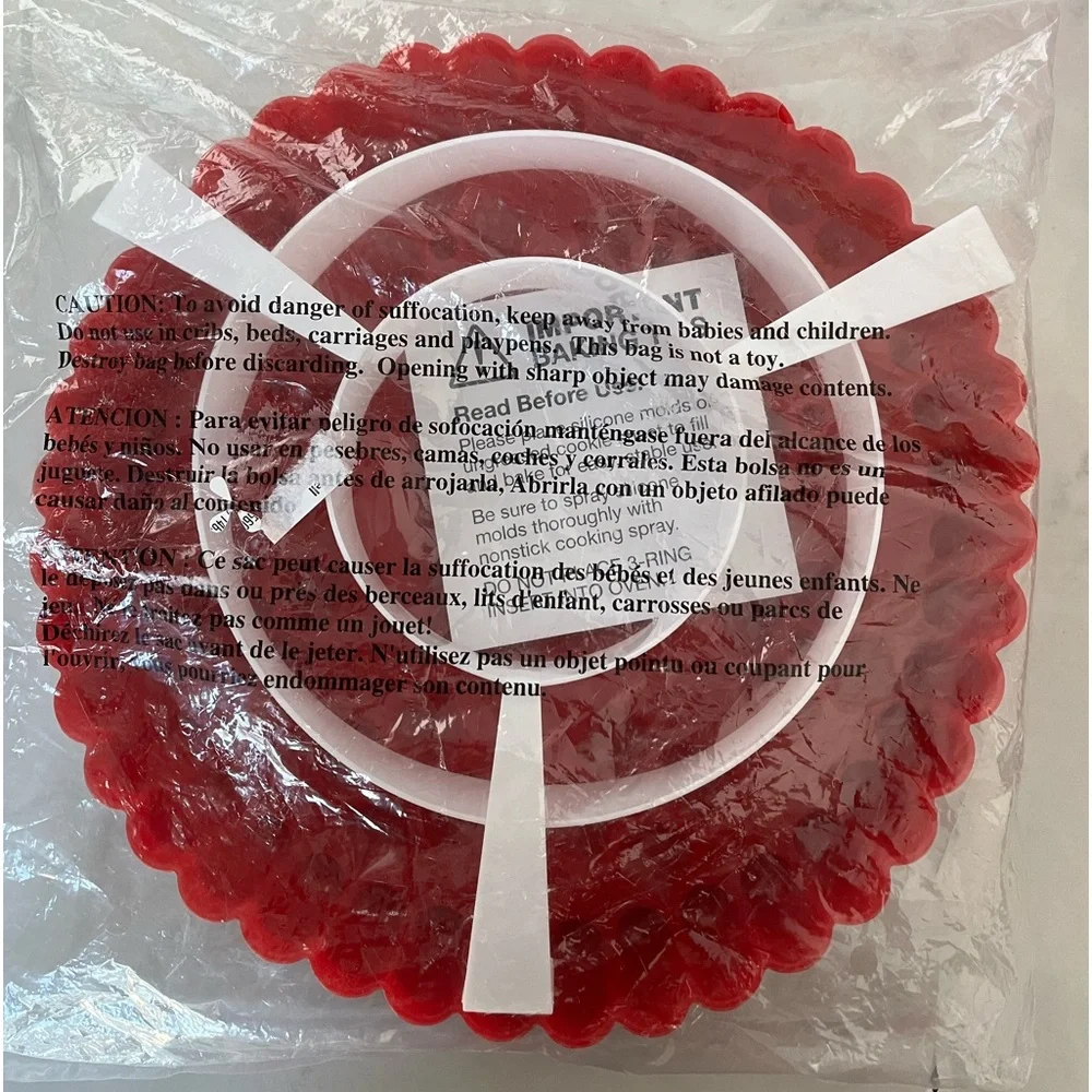 New Big Sandwich Cookie Silicon Mold